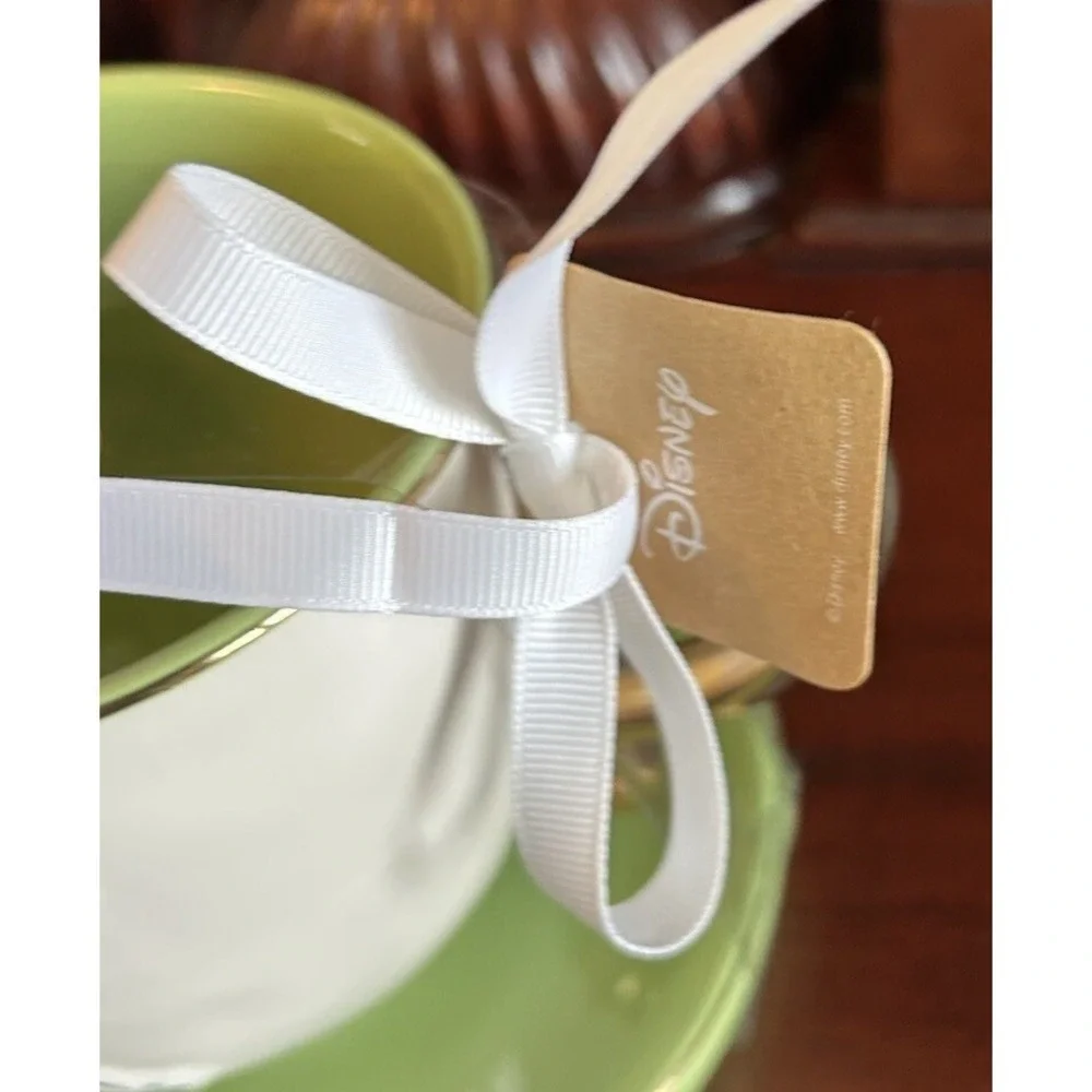 Rae Dunn~Tinker Bell~Tea/Coffee Cup Saucer Set~Disney Peter Pan Collection~NWT